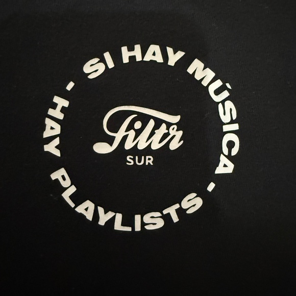 Adolfa Remeras Filtr Sur Graphic Tee Black Regular - Picture 5 of 5